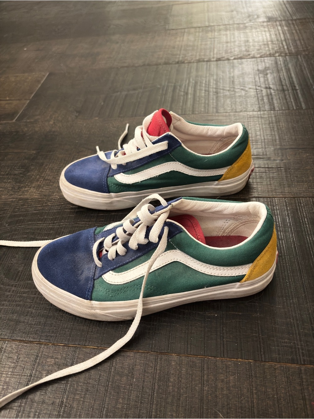 Vans Old Skool Yacht Club Blue Green Yellow Red